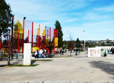 Panorámica de la Plaza en Casavalle