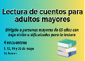 Lectura de cuentos para adultos mayores