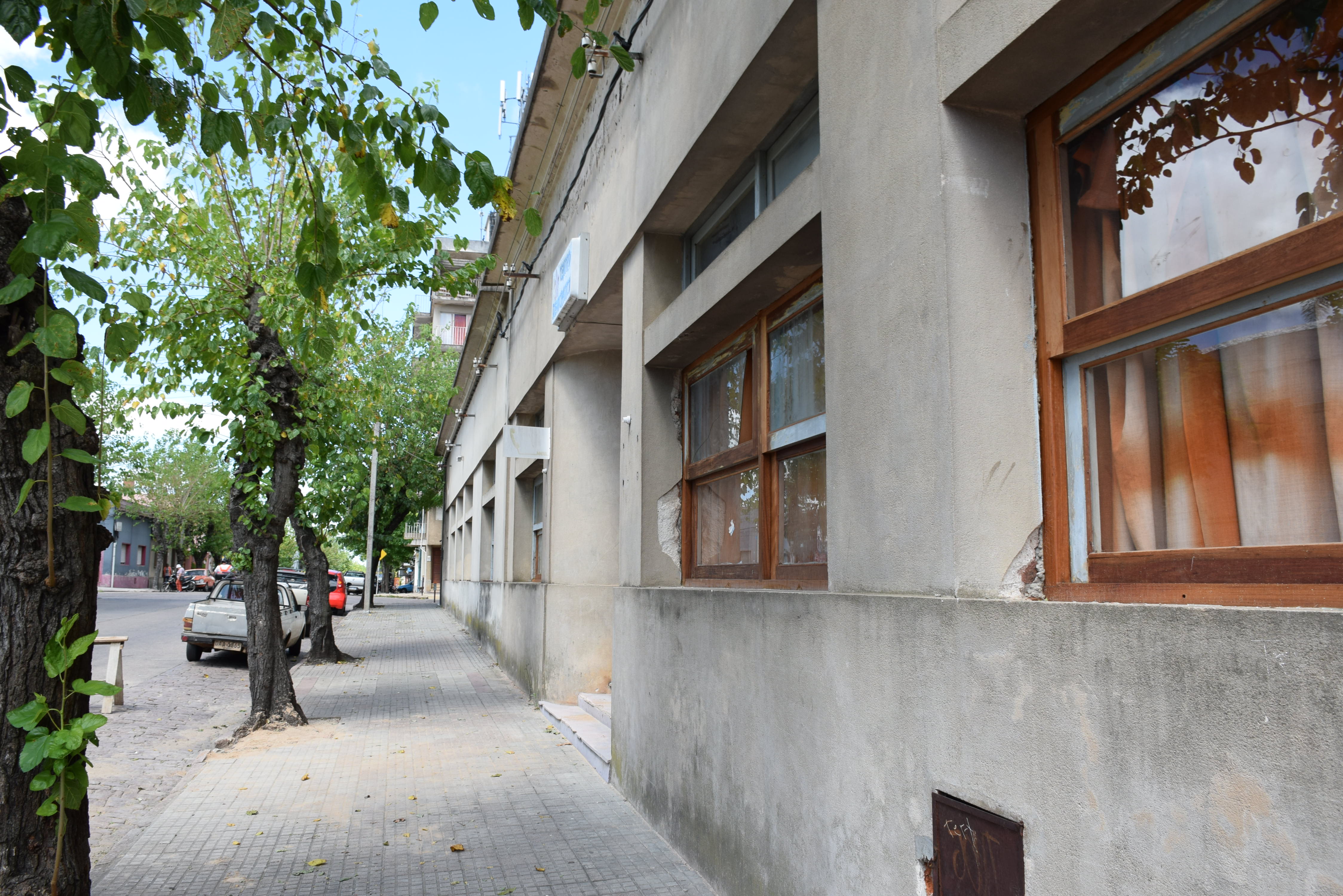 Calle donde se encuentra el Centro Democrático